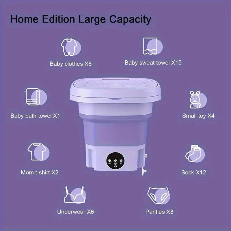 portable mini laundry machine