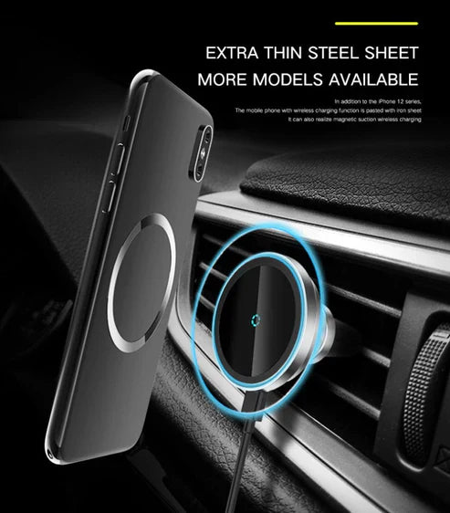 15W magnetic wireless car charger