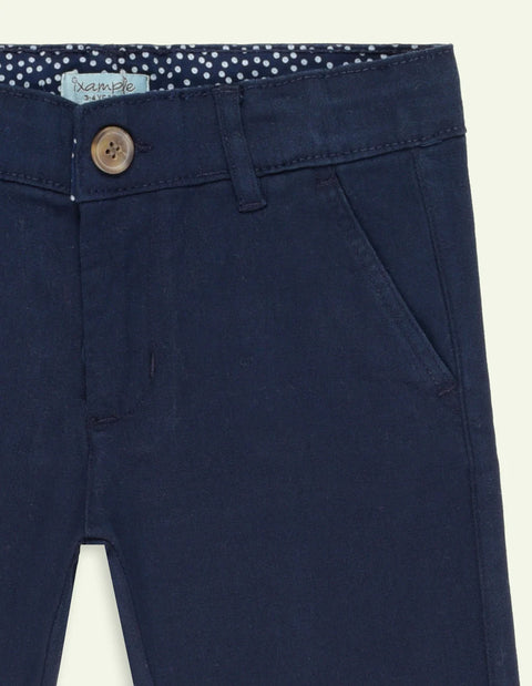 Boys Cotton Twill Chino Shorts (Casual Collection) - Navy