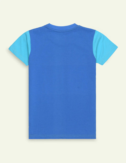 Boys Printed Jersey Explorer T-Shirt ( 1 Piece)