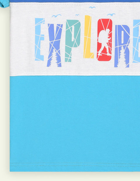 Boys Printed Jersey Explorer T-Shirt ( 1 Piece)