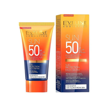 Eveline Cosmetics SPF 50 Face Cream – High Protection Sunblock for Daily Use