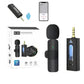 Smart Wireless Lavalier Microphone  ( UAE Delivery Time: 1-3 Days )