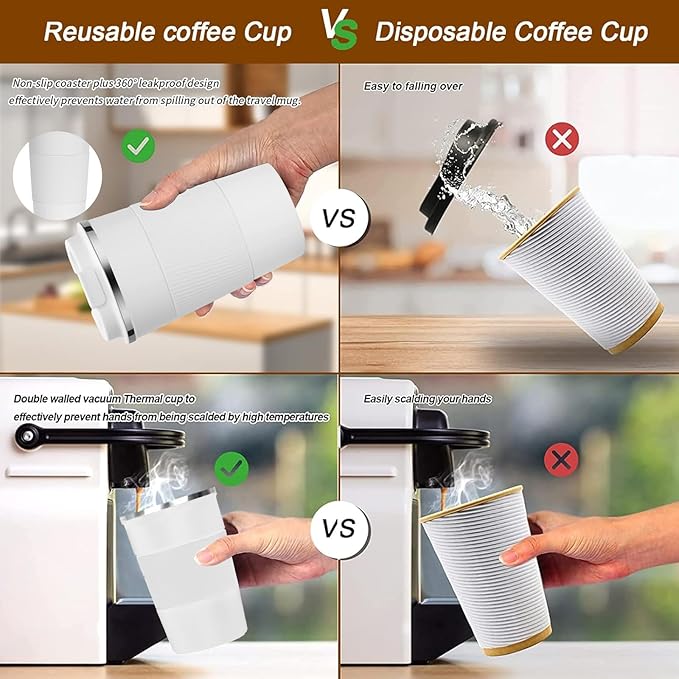 Insulated Thermal Coffee Mug