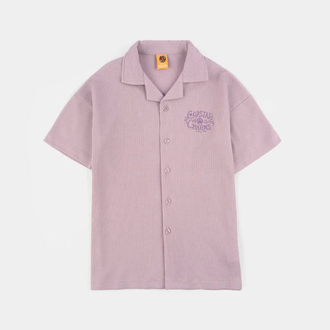 Girls' Purple Thermal 2-Piece Suit