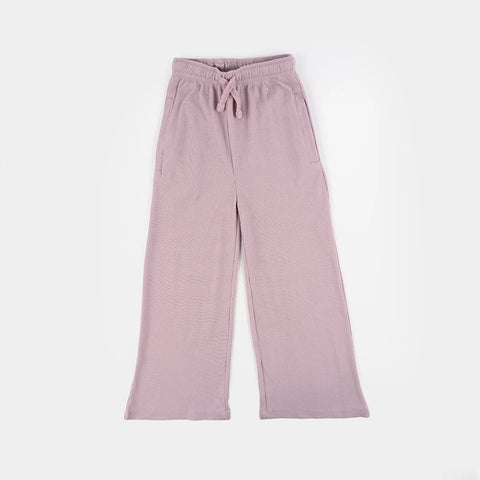 Girls' Purple Thermal 2-Piece Suit