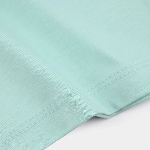 Blue Casual T-Shirt – Be The Sunshine